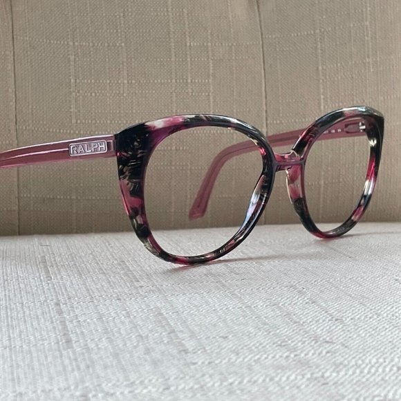 Ralph Lauren Women Eyeglasses Sunglasses Frame Pink Tortoise Glasses RA5161